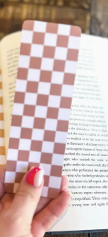 Checkered Bookmark