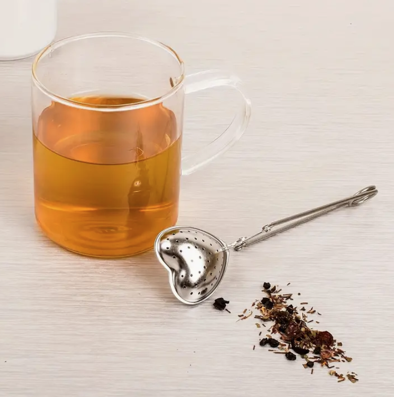 Heart Shaped Tea Strainer