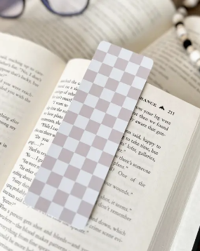 Checkered Bookmark