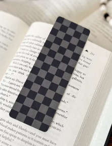 Checkered Bookmark